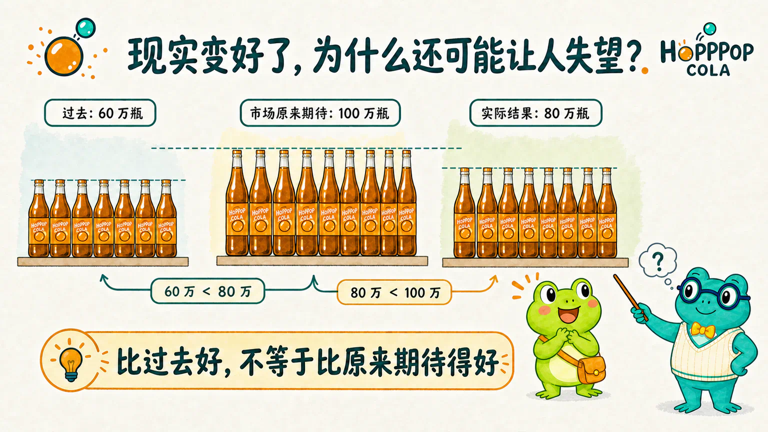 跳泡可乐无糖新品的实际销量高于过去，却低于市场原来的乐观期待。